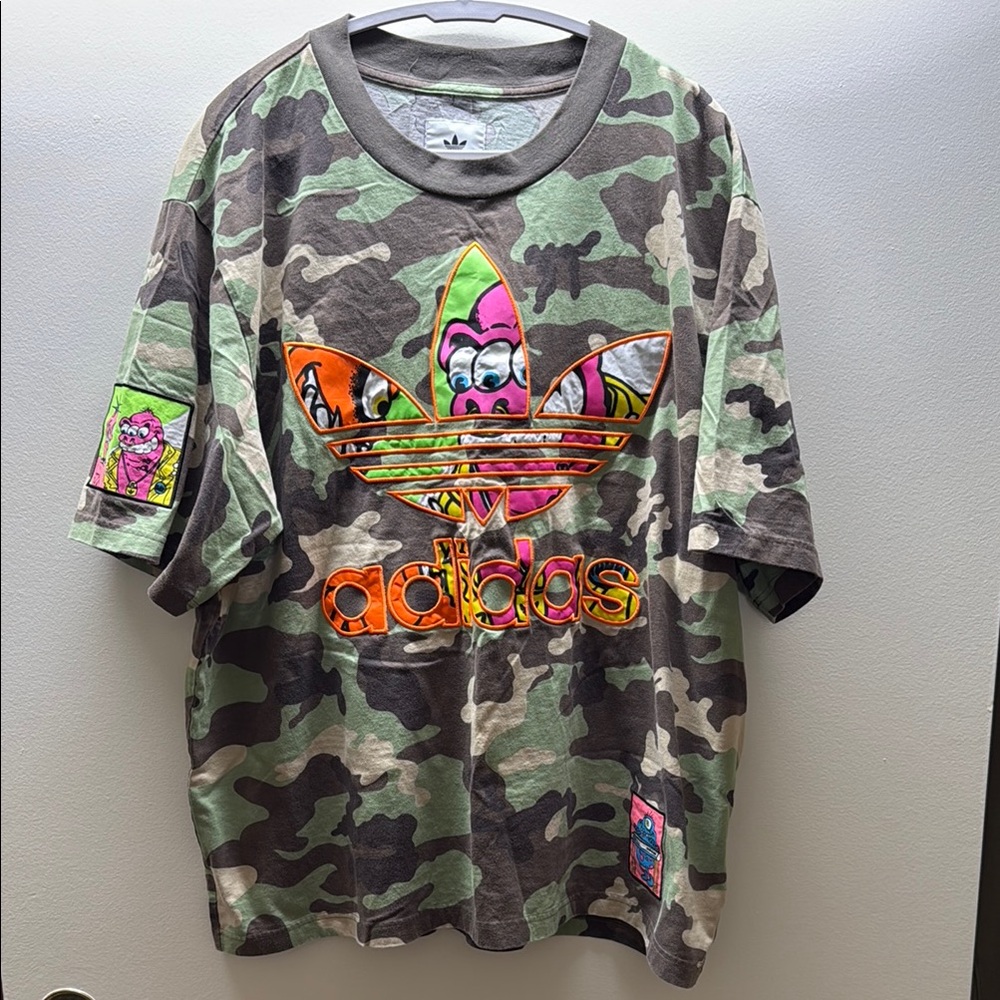 Adidas x Jeremy Scott camo Tee